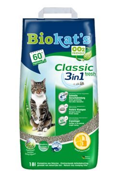 Podestýlka Biokat's Classic Fresh 18L