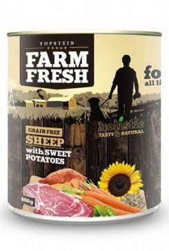 Farm Fresh Dog Sheep with Sweet Potatoes konz 800g