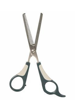 Nůžky efilační jednostranné pro psy/kočky 18cm TR