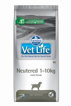 Vet Life Natural DOG Neutered 1-10 kg 10 kg