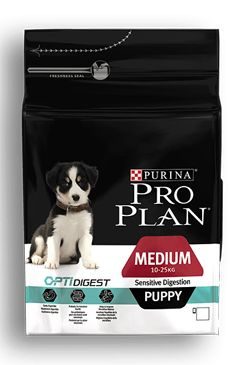 ProPlan Dog Puppy Medium Optidigest jehněčí 3kg