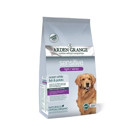 Arden Grange Light / Senior Sensitive with White Fish & Potato 12 kg