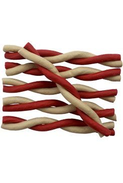 Magnum Twisted Stick 5" red / white 50ks