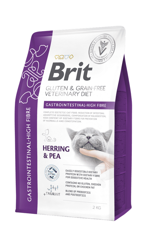 Brit VD Cat GF Gastrointestinal High Fibre 2 kg