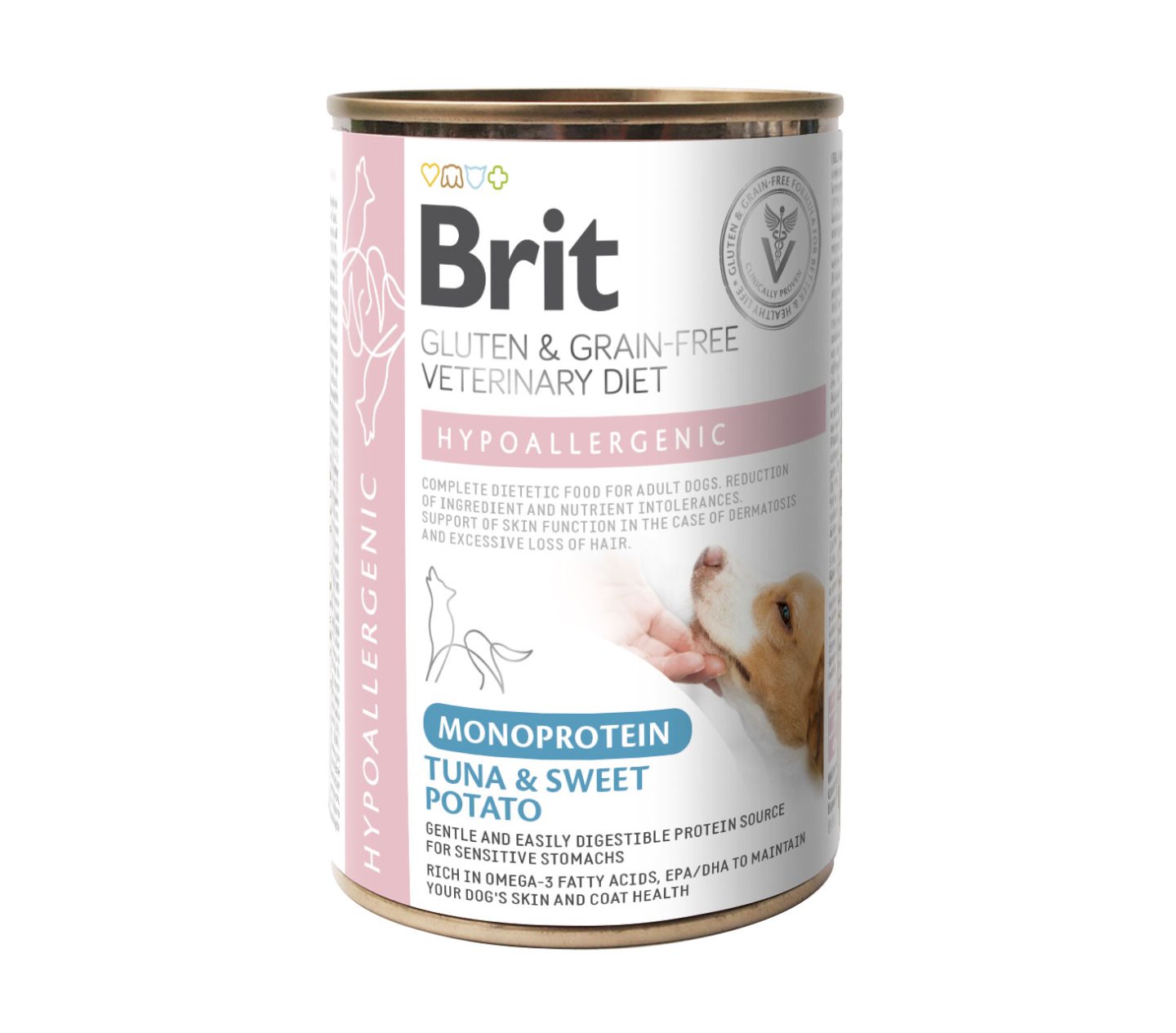 Brit Veterinary Diets GF Mono Protein Hypoallergenic Tuna 400 g