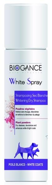 Biogance White spray - suchý šampon na bílou srst 300 ml