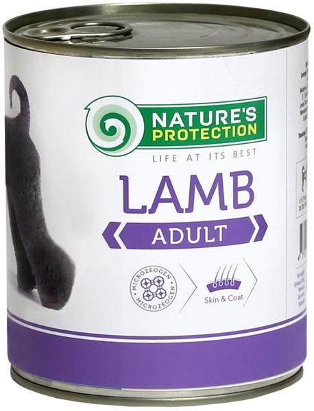 Nature's Protection Dog konz.Adult jehně 800 g
