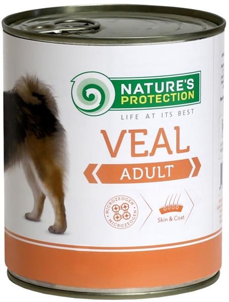 Nature's Protection Dog konz.Adult telecí 800 g