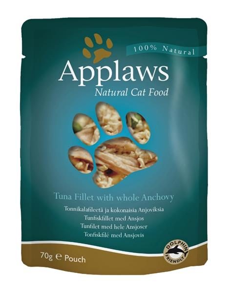 Applaws Cat kaps. tuňák a celé ančovičky 70 g