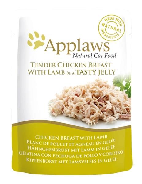 Applaws Cat kaps. kuře a jehněčí v aspiku 70 g