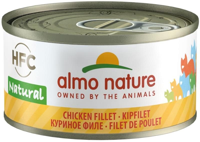Almo Nature cat konz. Natural - kuře filet 70g