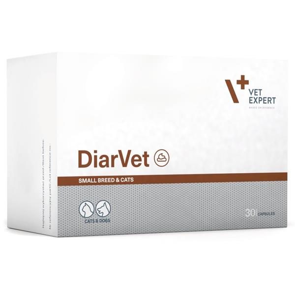 VetExpert DiarVet Small Breed & Cats 30 cps (Twist off)