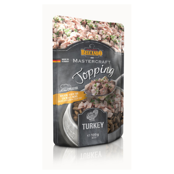 Belcando MasterCraft Topping Turkey - Krůta s petrželkou 100 g
