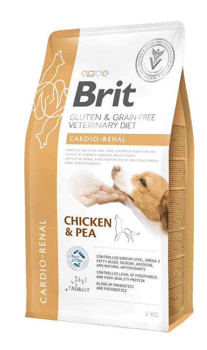 Brit Veterinary Diets Dog GF Cardio Renal 2kg