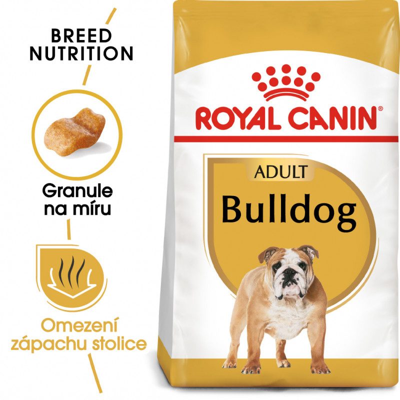 Royal Canin Bulldog Adult granule pro dospělého buldoka 3 Kg