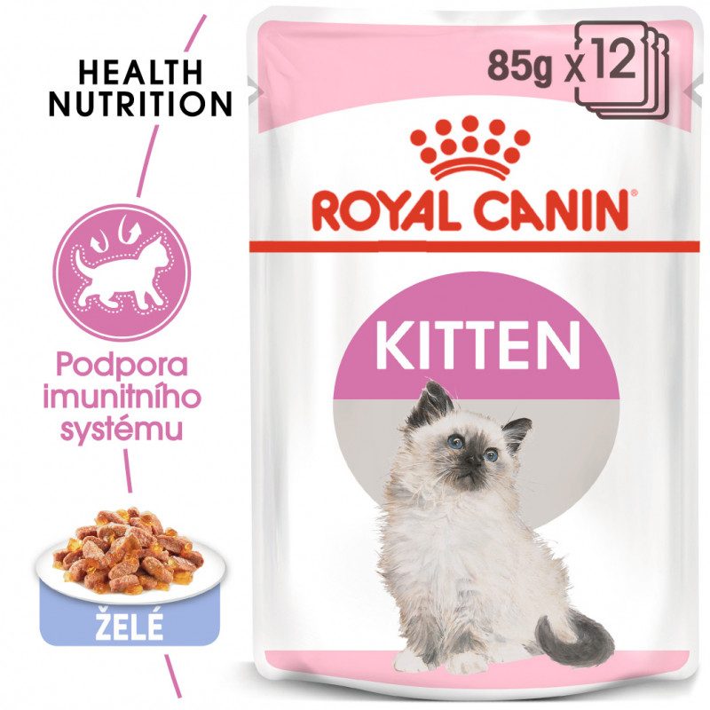 Royal Canin Kitten Instinctive Jelly kapsička pro koťata v želé 12 x 85 g