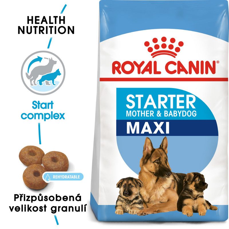 Royal Canin Maxi Starter Mother&Babydog granule pro březí nebo kojící feny a štěňata 15 Kg