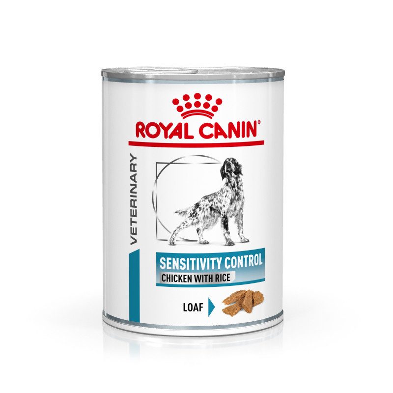 Royal Canin VHN Dog Sensivity Control Chicken Konzerva 410 g