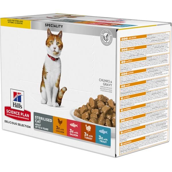 Hill's Feli. kapsa Young Adult Sterilised 12x85 g