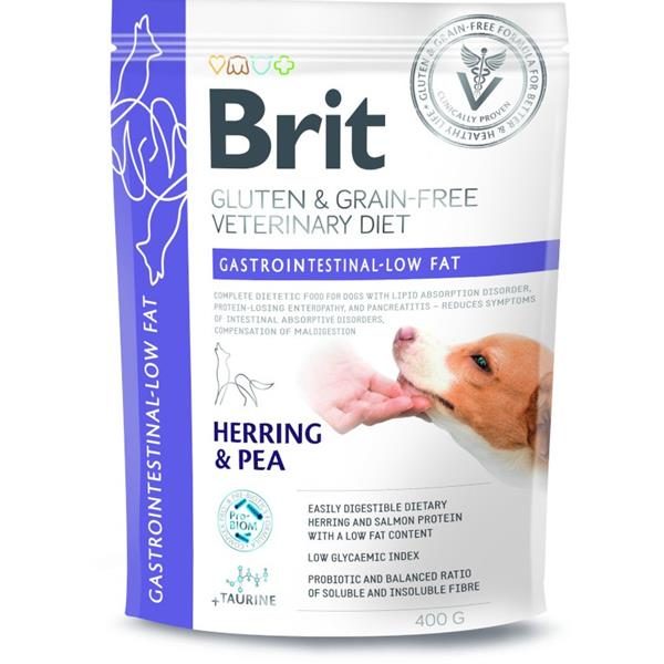 Brit GF Veterinary Diets Dog Gastrointestinal-Low fat 400 g