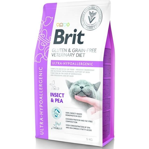 Brit Veterinary Diets Cat GF Ultra hypoallergenic 5 kg