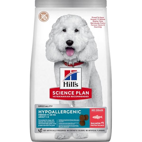 Hill's Can. SP Hypoallerg Adult Medium Salmon 2,5kg