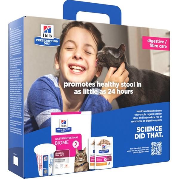 Hill's Prescription Diet  Feline GIBio 300g+(2x85g)