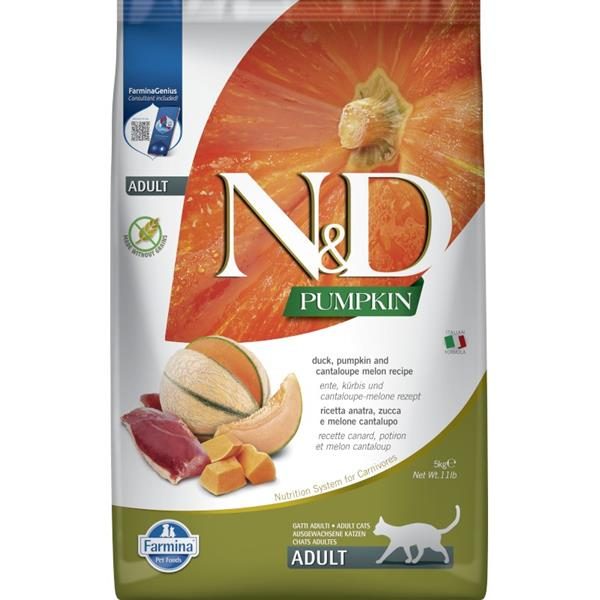 N&D Pumpkin CAT Duck & Cantaloupe melon 5kg