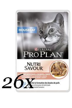 ProPlan Cat kaps. Housecat losos 26x85g