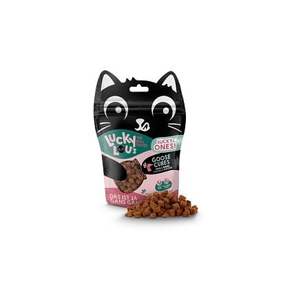 Lucky Lou Lucky Ones Cubes kuřecí a husa 80 g