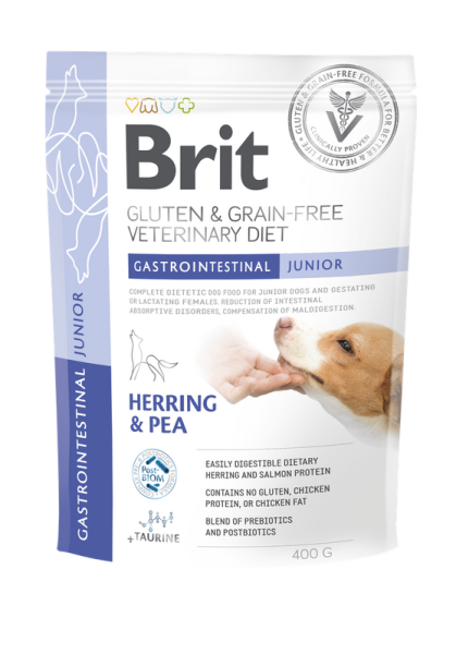 Brit Veterinary Diets Dog GF Gastrointestinal Junior 400 g