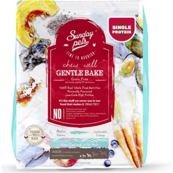SUNDAYPETS HOKI ADULT S/M BREED 1,3 KG