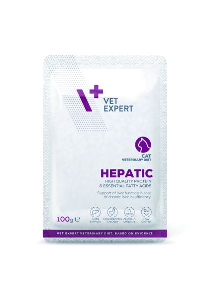VetExpert VD 4T Hepatic Cat kapsička 100 g