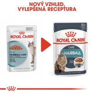 Royal Canin Hairball Care Gravy kapsička pro kočky ve šťávě pro správné vylučování smotků ve šťávě 85 g