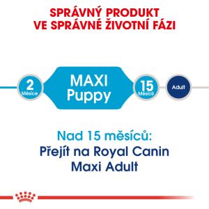 Royal Canin Maxi Puppy granule pro velká štěňata 15 Kg