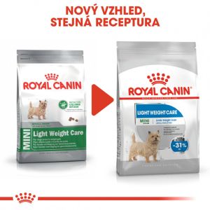 Royal Canin Mini Light Weight Care dietní granule pro psy 8 Kg