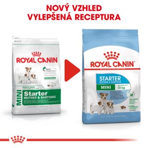 Royal Canin Mini Starter Mother&Babydog granule pro březí nebo kojící feny a štěňata 1 Kg