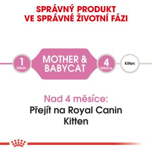 Royal Canin Mother&Babycat granule pro březí nebo kojící kočky a koťata 2 Kg