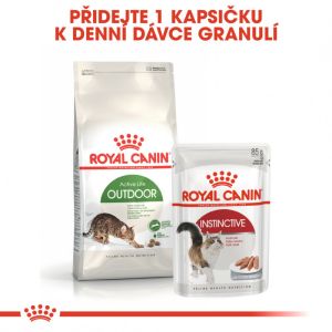 Royal Canin Outdoor granule pro kočky s častým pohybem venku 2 Kg