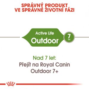 Royal Canin Outdoor granule pro kočky s častým pohybem venku 2 Kg