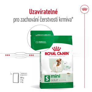 Royal Canin Mini Adult granule pro dospělé psy malých plemen - 800 g