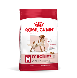 Royal Canin Medium Adult granule pro dospělé psy středních plemen starší 12 měsíců - 4 kg