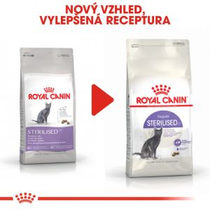 Royal Canin Sterilised granule pro kastrované kočky 2 Kg