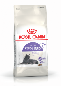 Royal Canin Sterilised 7+ granule pro stárnoucí kastrované kočky 3.5 Kg