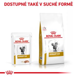 Royal Canin VHN Cat Urinary S/O Pouch in Loaf 12x 85g 85 g
