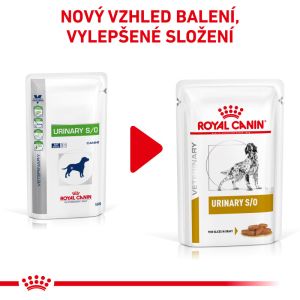 Royal Canin Veterinary Health Nutrition Dog Urinary S/O Pouch in Gravy 12x 100 g