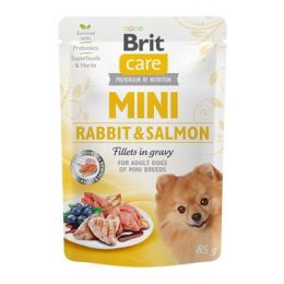 Brit Care Dog Mini Rabbit&Salmon fillets in gravy 85g