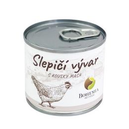 BOHEMIA Vývar Slepičí s kousky masa 140ml