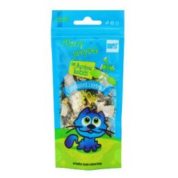 Pochoutka lososové lupínky se šantou kočičí MAPES 30g