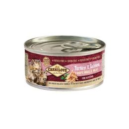 Carnilove White konz Mus Meat Turkey&Salmon Kitten100g